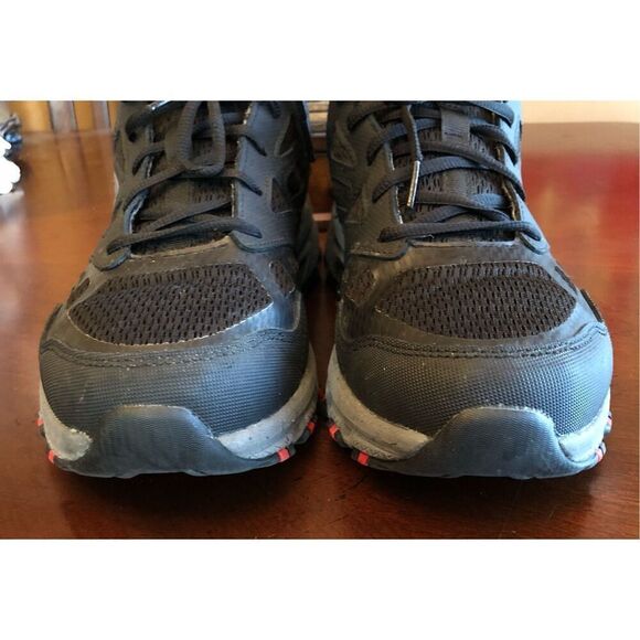 SKECHERS - M Sz 8.5 - NWOT Hillcrest Trail Trainer Lace-Up Sneakers in Black - Picture 7 of 16